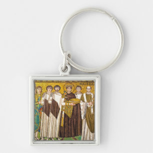 Justinianus de Grote Romeinse keizer Sleutelhanger