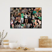 Justin's Collage #2 Poster (Keuken)