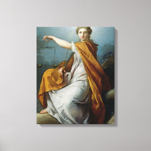 Justitie Canvas Afdruk (Voorkant)
