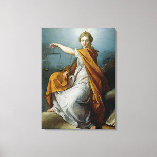 Justitie Canvas Afdruk