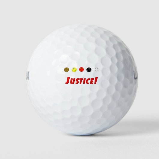 Justitie Golfballen (Voorkant)