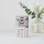 JUSTITIE JURIDISCHE KANTOOR, ATTORNEY Monogram Visitekaartje (Staand voorkant)