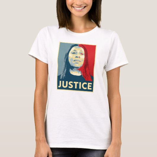 JUSTITIE: Letitia James T-shirt (Voorkant)