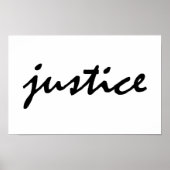 Justitie Poster (Voorkant)