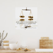 Justitie Poster (Keuken)