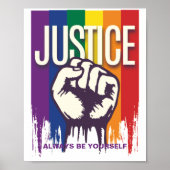 justitie poster prints (Voorkant)
