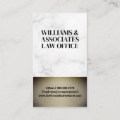 Justitie schaalt rechtszaal Logo | wet Afsprakenkaartje (Achterkant)