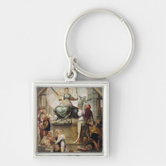 Justitie Sleutelhanger (Voorkant)