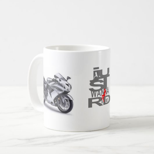 JustWannaRide une tasse ZX-14 (Devant gauche)