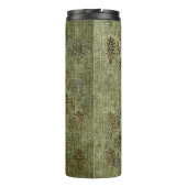  jute damast patroon thermosbeker (Achterkant)