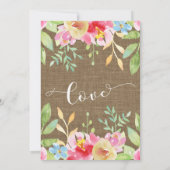 Jute Kant Lichtslingers Wij Doen Nog Jubileum Kaart (Achterkant)