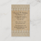 jute kant naaimachine visitekaartje (Achterkant)