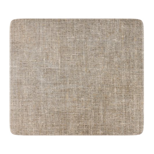 Jute Textile Snijplank (Voorkant)
