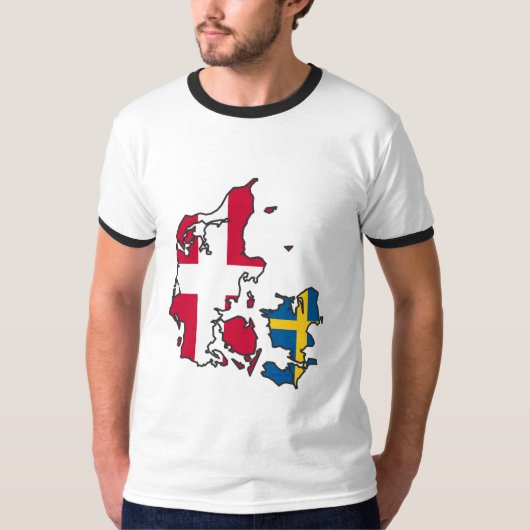 jutland het hart van denemarken t-shirt (Voorkant)