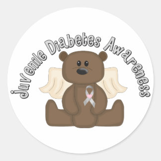 Juveniele Diabetes Awareness Beer Ronde Sticker
