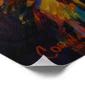 Juvenile Bald Eagle Print - door Corina St. Martin (Hoek)