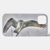 Juvenile Osprey Fish-Eagle Wildlife Photo Scene Case-Mate iPhone Case (Achterkant (horizontaal))