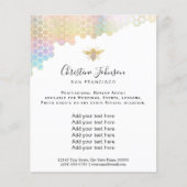 juweel bee pastel honeycomb flyer (Voorkant)