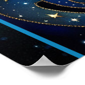 Juweel Galaxy Zodiac Steenbok Poster (Hoek)