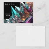 Juweel Kristallen Visitekaartje (Voorkant / Achterkant)