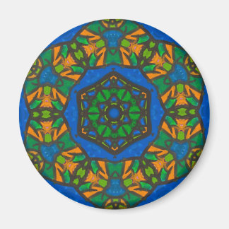 Juweelgetinte Mandala magneet