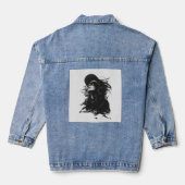 juwelen denim jacket (Achterkant)