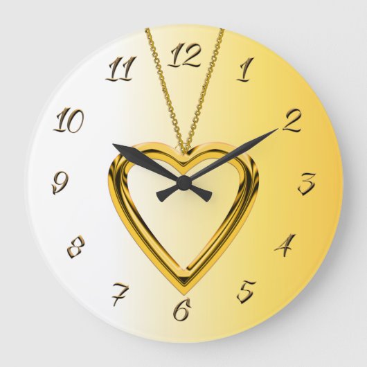 juwelen grote klok (Voorkant)