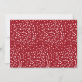 Juwelen Huwelijksfoto 40ste Trouwdag Robijnen Hart Kaart (Achterkant)