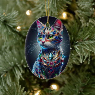 Juwelen Kat Keramisch Ornament