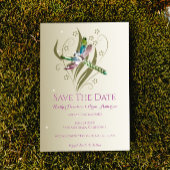 Juwelen Libel Save-the-date Aankondiging