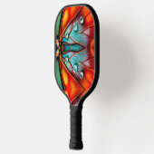 Juwelen op een vurige vleugel pickleball paddle (Links)