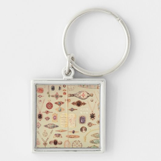 Juwelen uit de Catalogus Tiffany, 1890 Sleutelhanger (Voorkant)