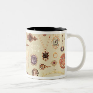 Juwelen uit de Catalogus Tiffany, 1890 Tweekleurige Koffiemok