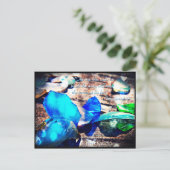 Juwelen van het Zee - Beach Glass Briefkaart (Staand voorkant)