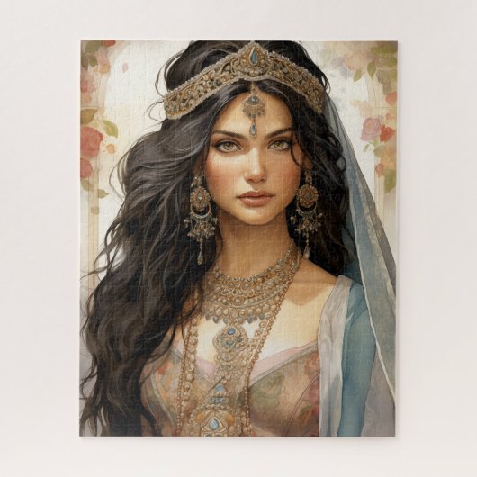 Juwelen van India: ingewikkelde schoonheid Legpuzzel (Verticaal)