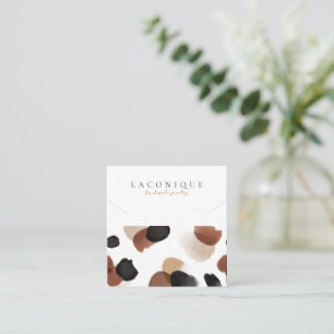 juwelenweergave   ABSTRACT   Lopard Vierkante Visitekaartje