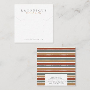 juwelenweergave   Joodse oorten   Modern Vierkante Visitekaartje