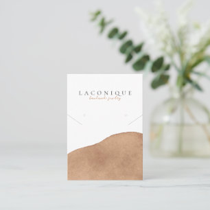 juwelenweergave   Neutraal   Beige   WATERVERF Visitekaartje