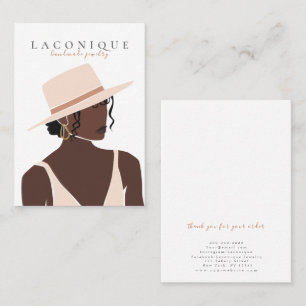 juwelenweergave   Portretten voor meisjes   Abstra Visitekaartje