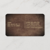 Juweler Visitekaartje (Achterkant)