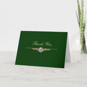 Juwelier Business bedankkaarten Bedankkaart