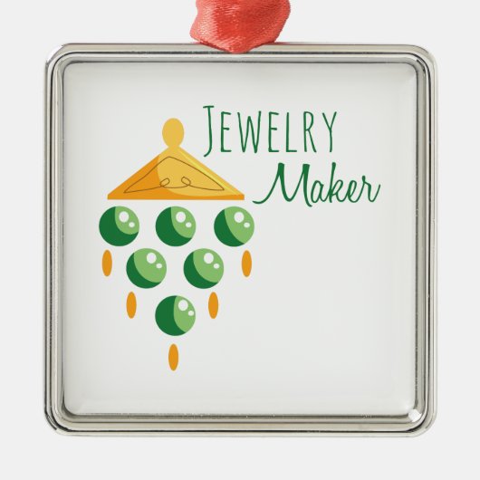 juwelier metalen ornament (Voorkant)