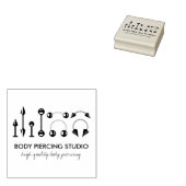 Juwelier Piercings Rubberstempel (Gestempeld)