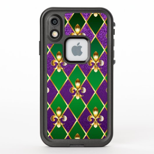 Juwelry Background Mardi Gras (Achterkant)