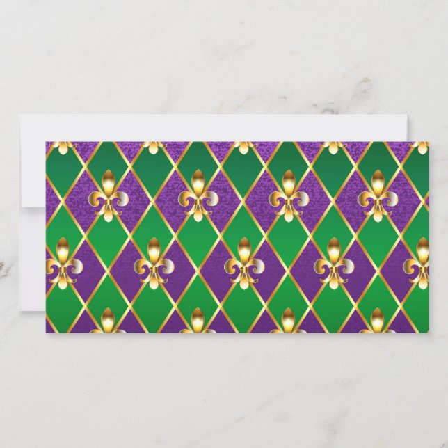 Juwelry Background Mardi Gras (Voorkant)