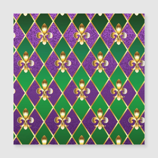 Juwelry Background Mardi Gras (Voorkant)