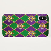 Juwelry Background Mardi Gras Case-Mate iPhone Case (Achterkant (horizontaal))