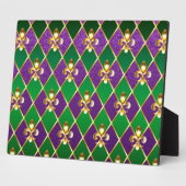 Juwelry Background Mardi Gras Fotoplaat (Zijkant)