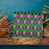 Juwelry Background Mardi Gras Fotoplaat (Zijkant)