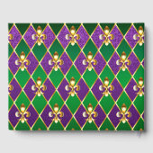 Juwelry Background Mardi Gras Gastenboek (Achterkant)